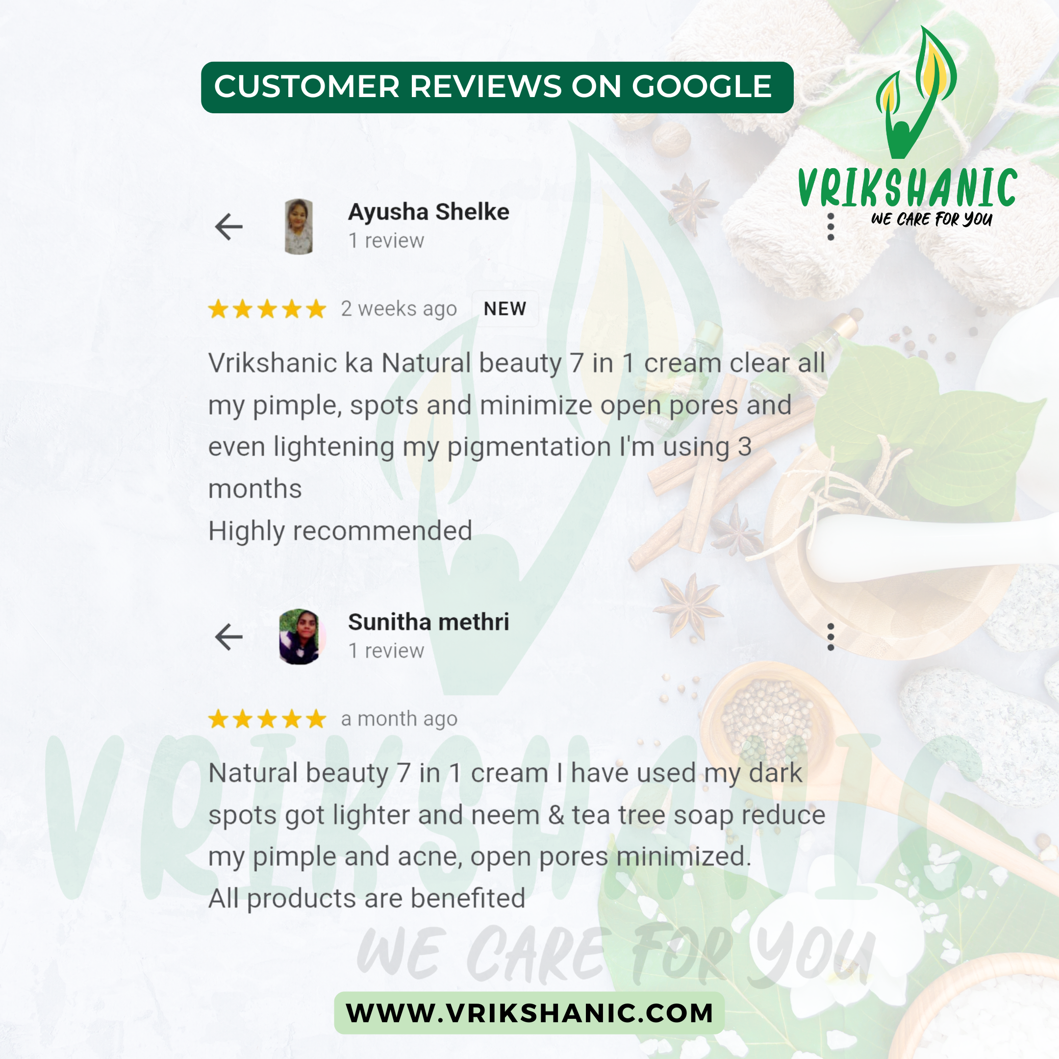 Natural Beauty Cream