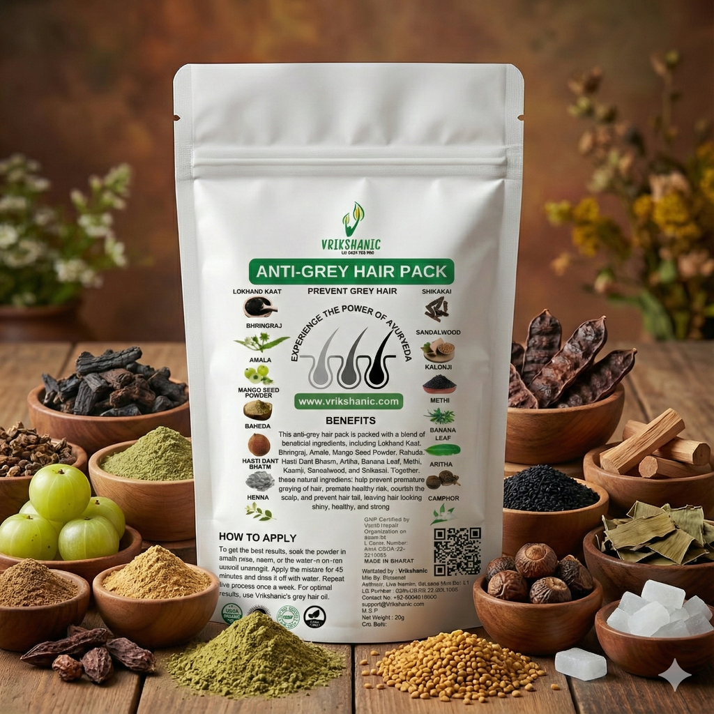 ANTI GREY HAIR PACK - Vrikshanic