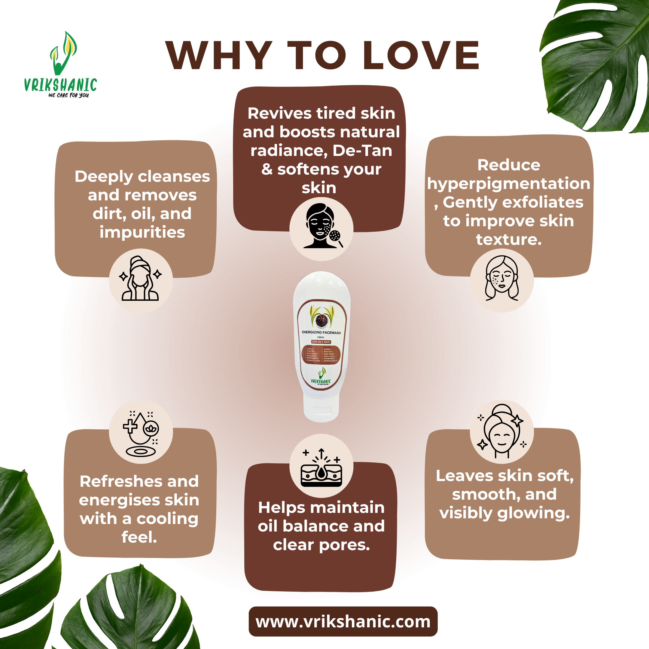 Raw Coffee Rice Bran Facewash