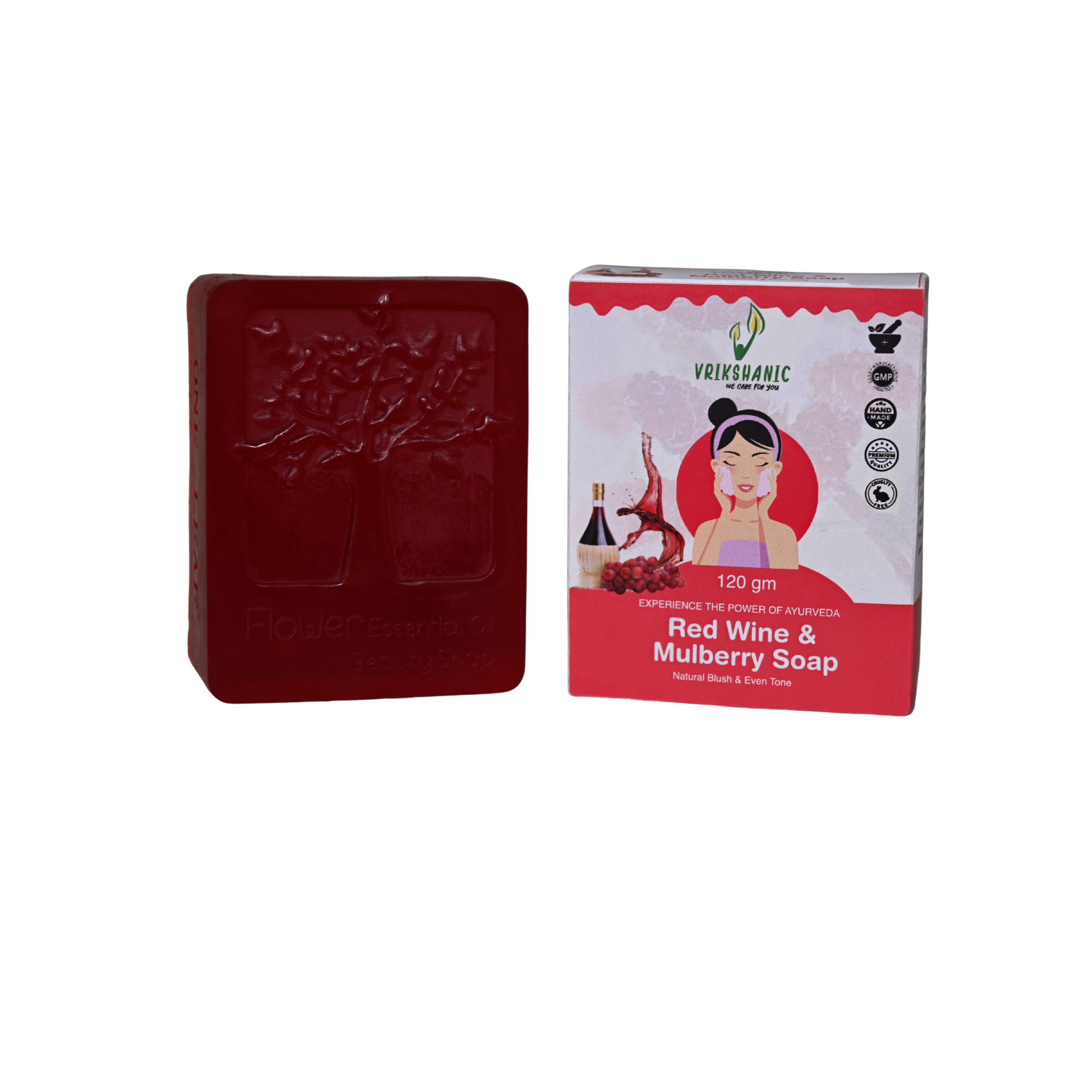 Red Wine Anti - Ageing Soap