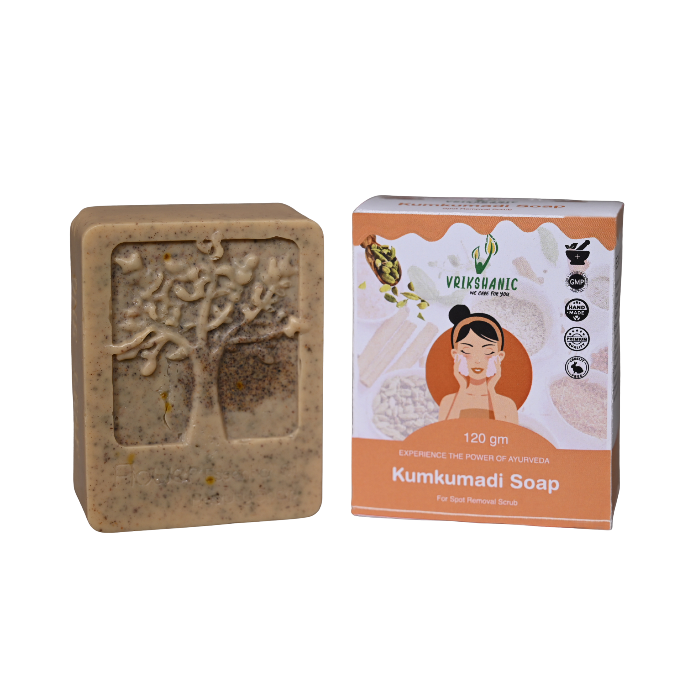 Kumkumadi Spot Removal Scrub Soap