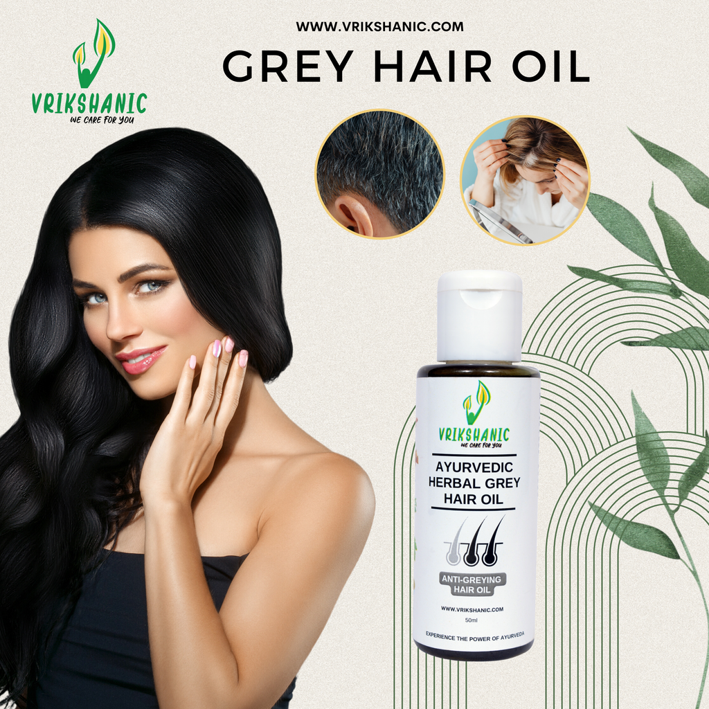 Ayurvedic Herbal Grey Hair Oil