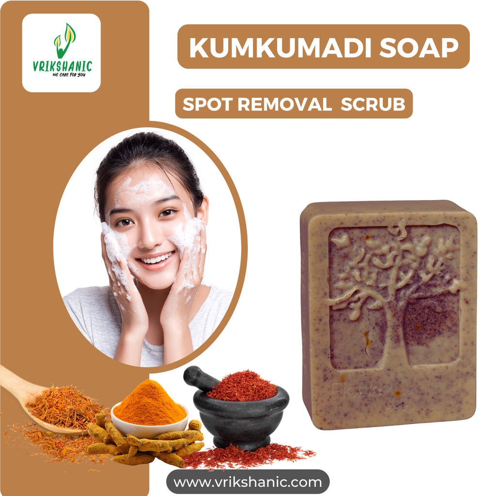 Kumkumadi Spot Removal Scrub Soap
