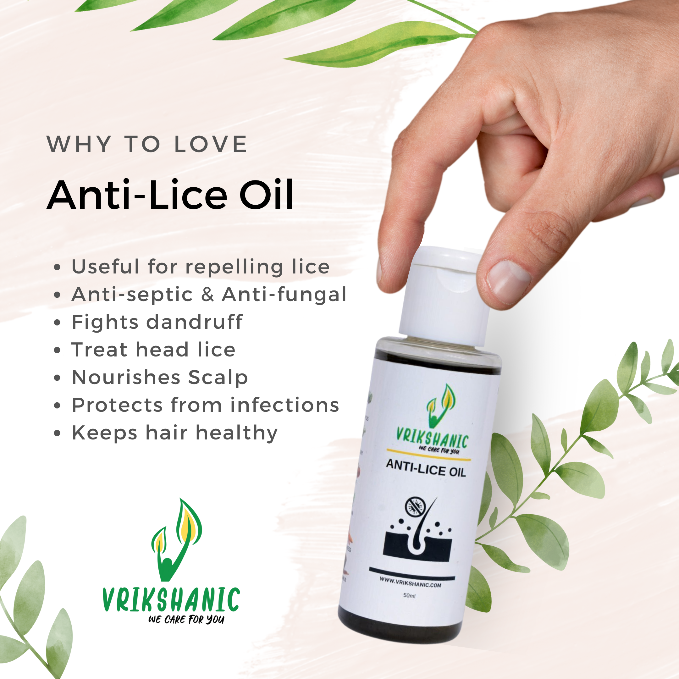 Anti-Lice oil