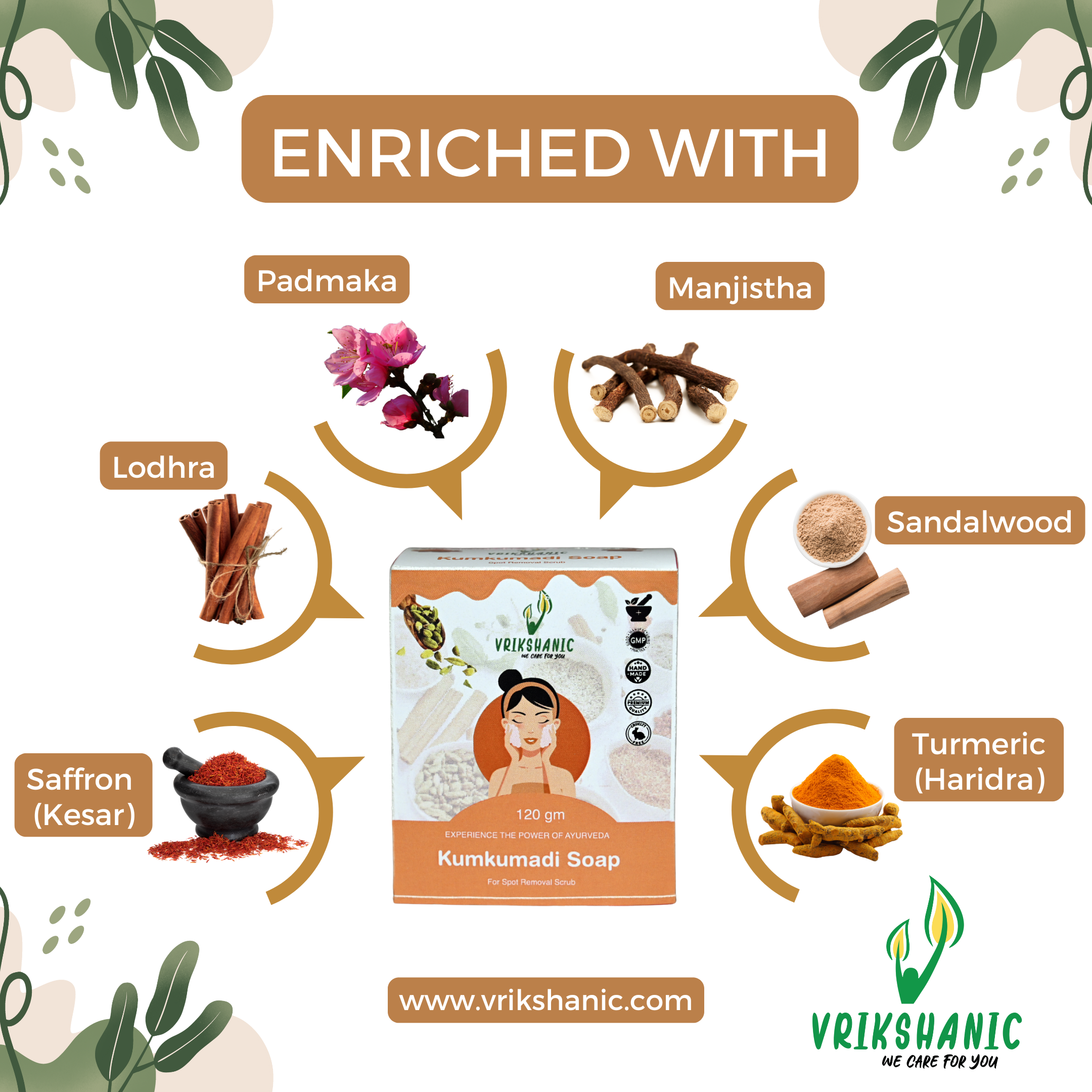 Kumkumadi Spot Removal Scrub Soap