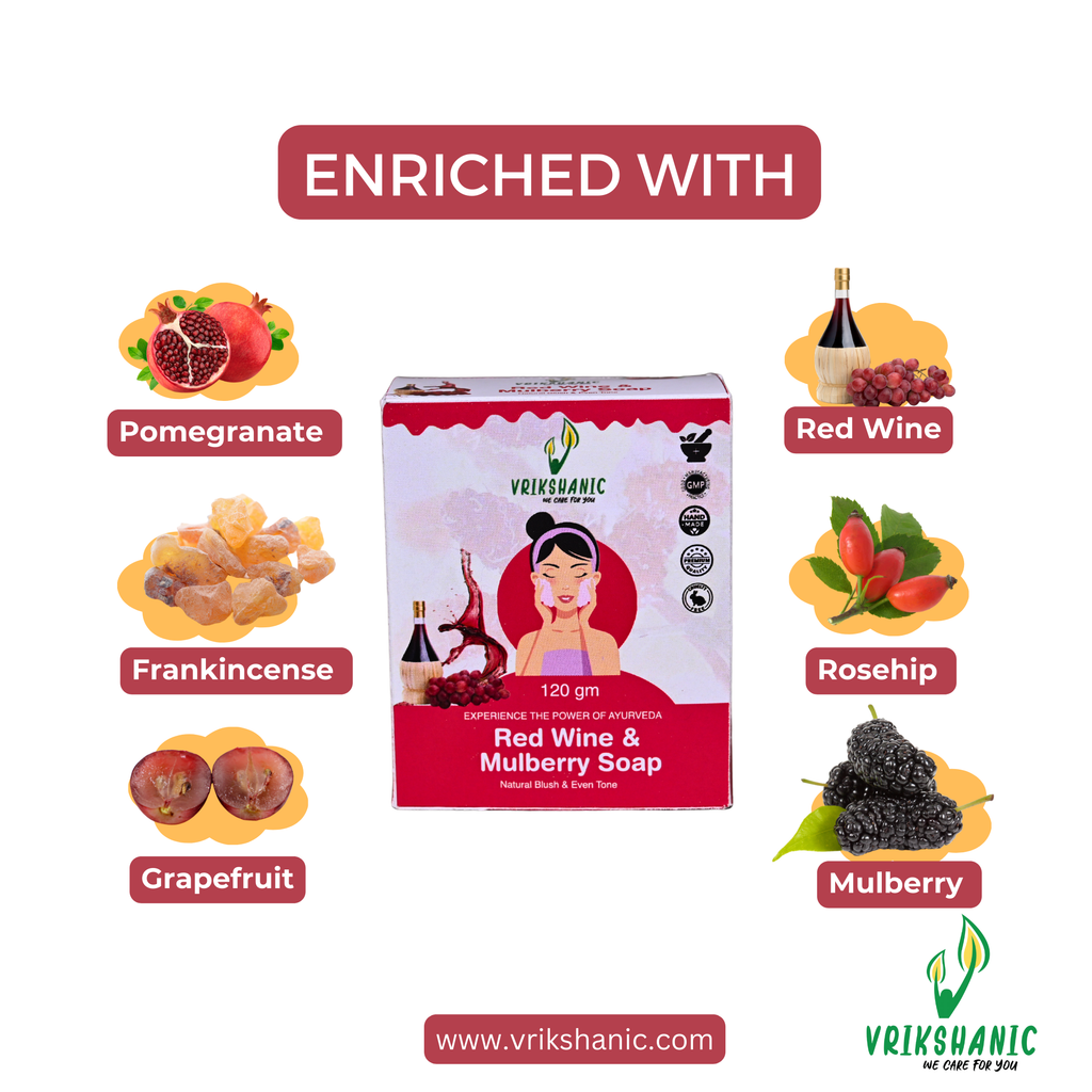 Red Wine Anti - Ageing Soap