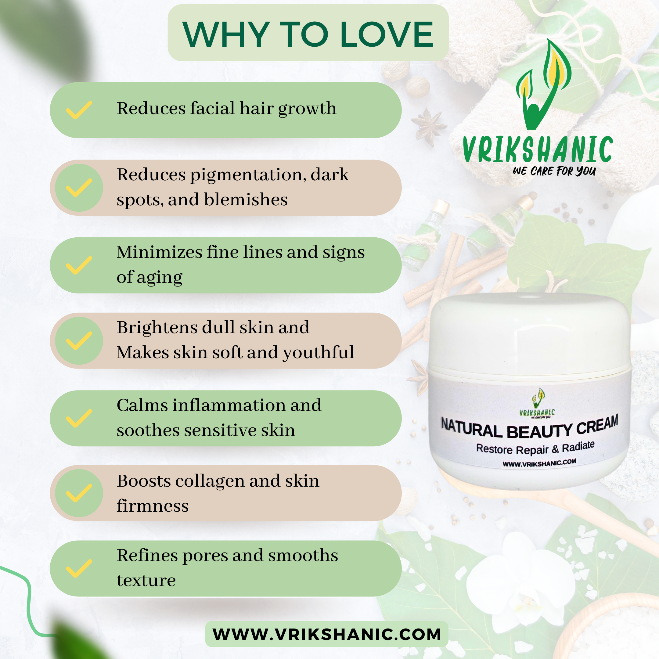 Natural Beauty Cream