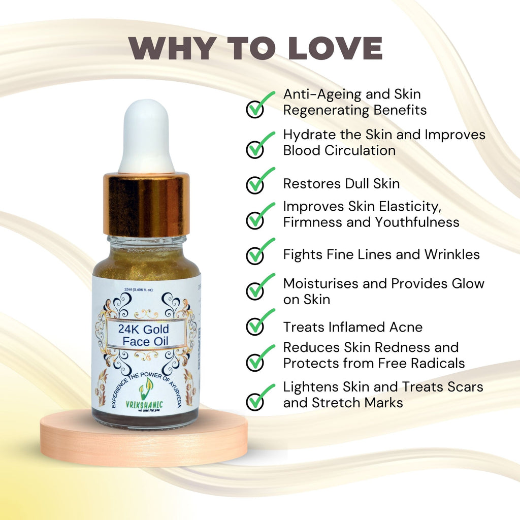 24k Gold Face Oil