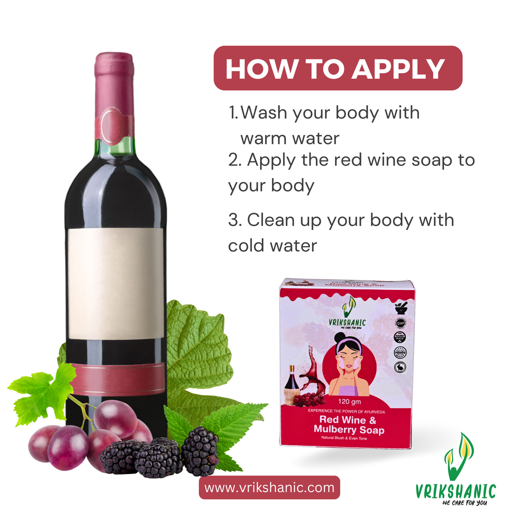 Red Wine Anti - Ageing Soap
