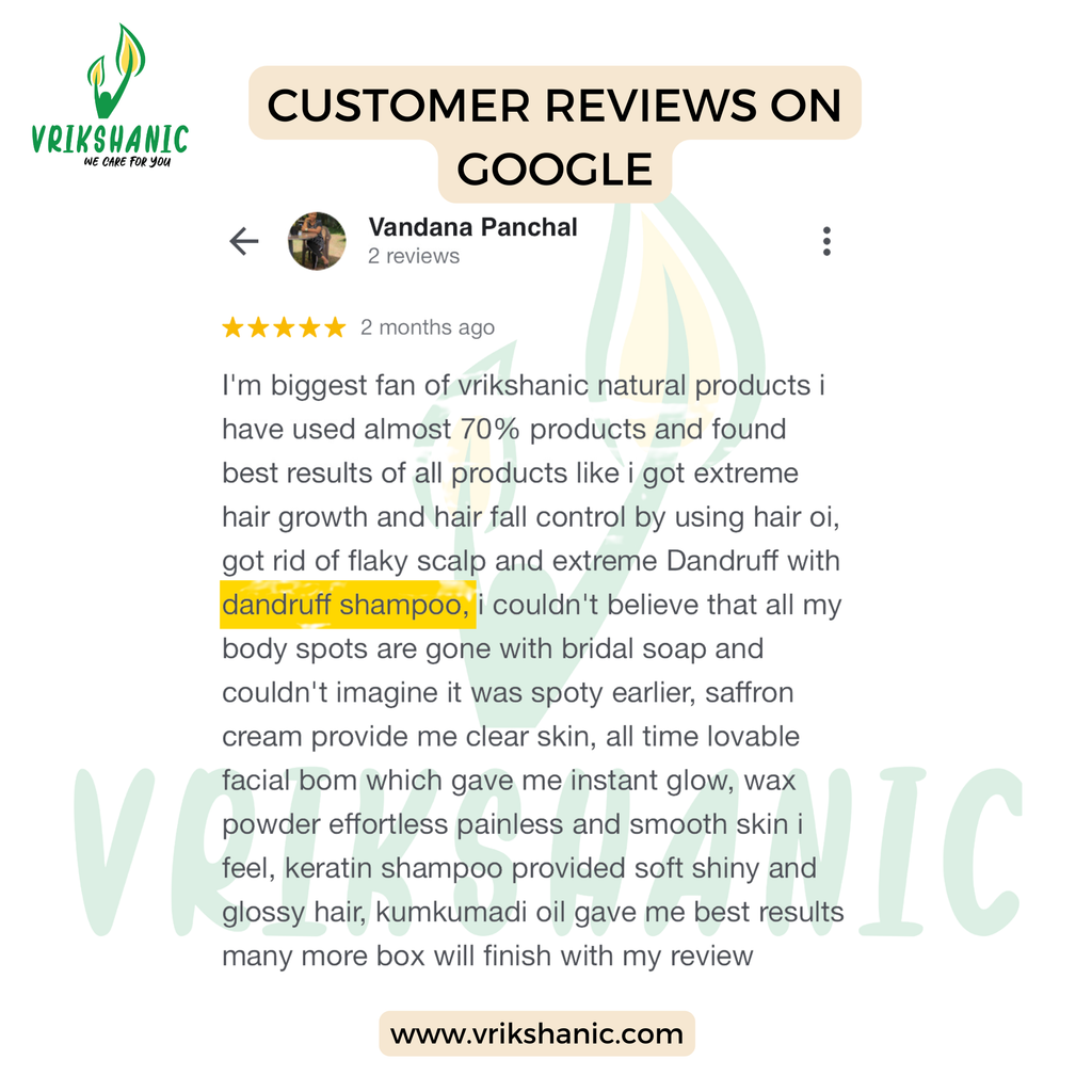 Anti-Dandruff Natural Shampoo