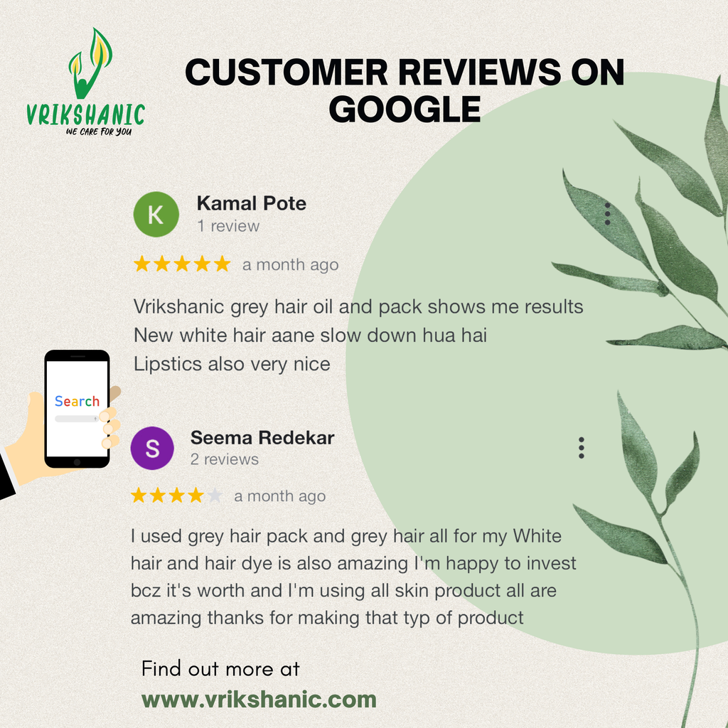 Ayurvedic Herbal Grey Hair Oil