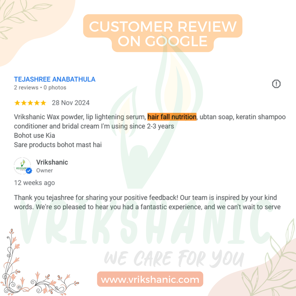 Anti-Hair Fall Nutrition