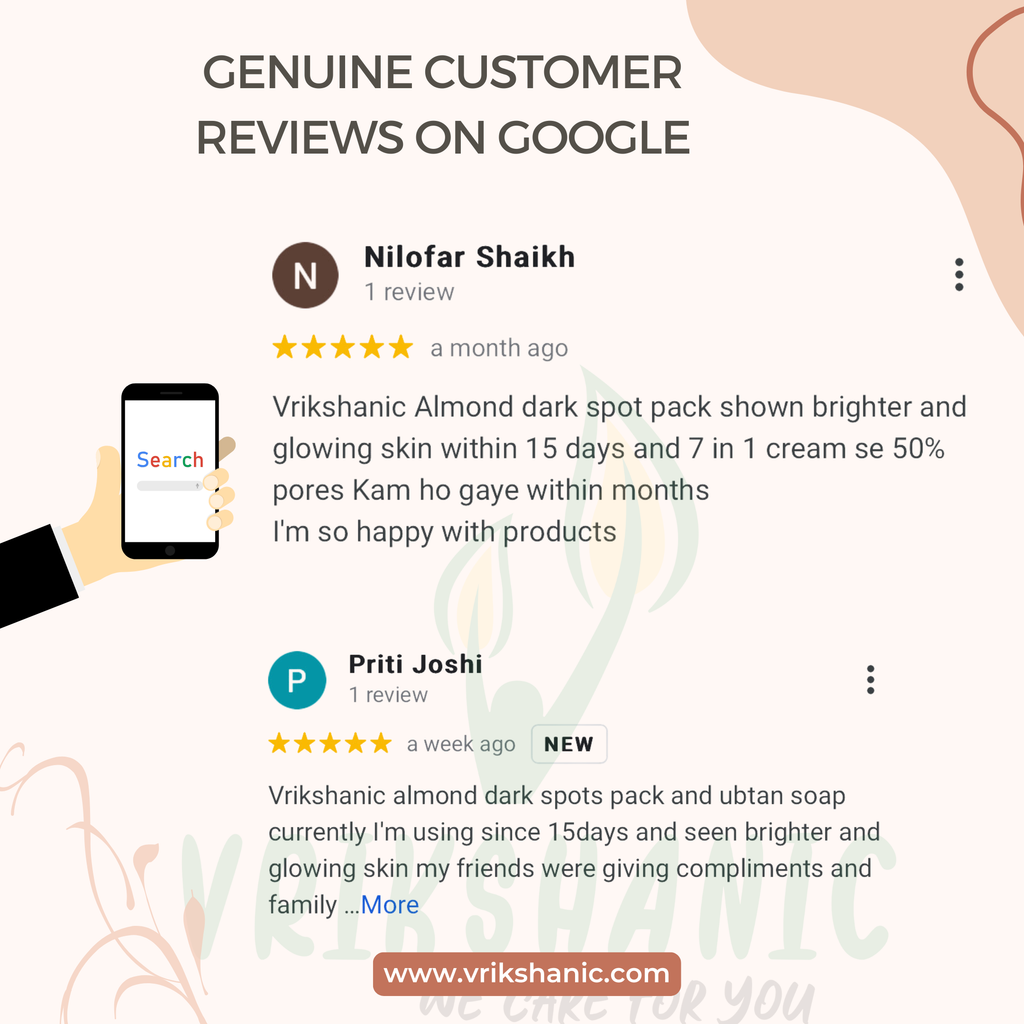 Dark Spots Natural Treatment Almond Pack