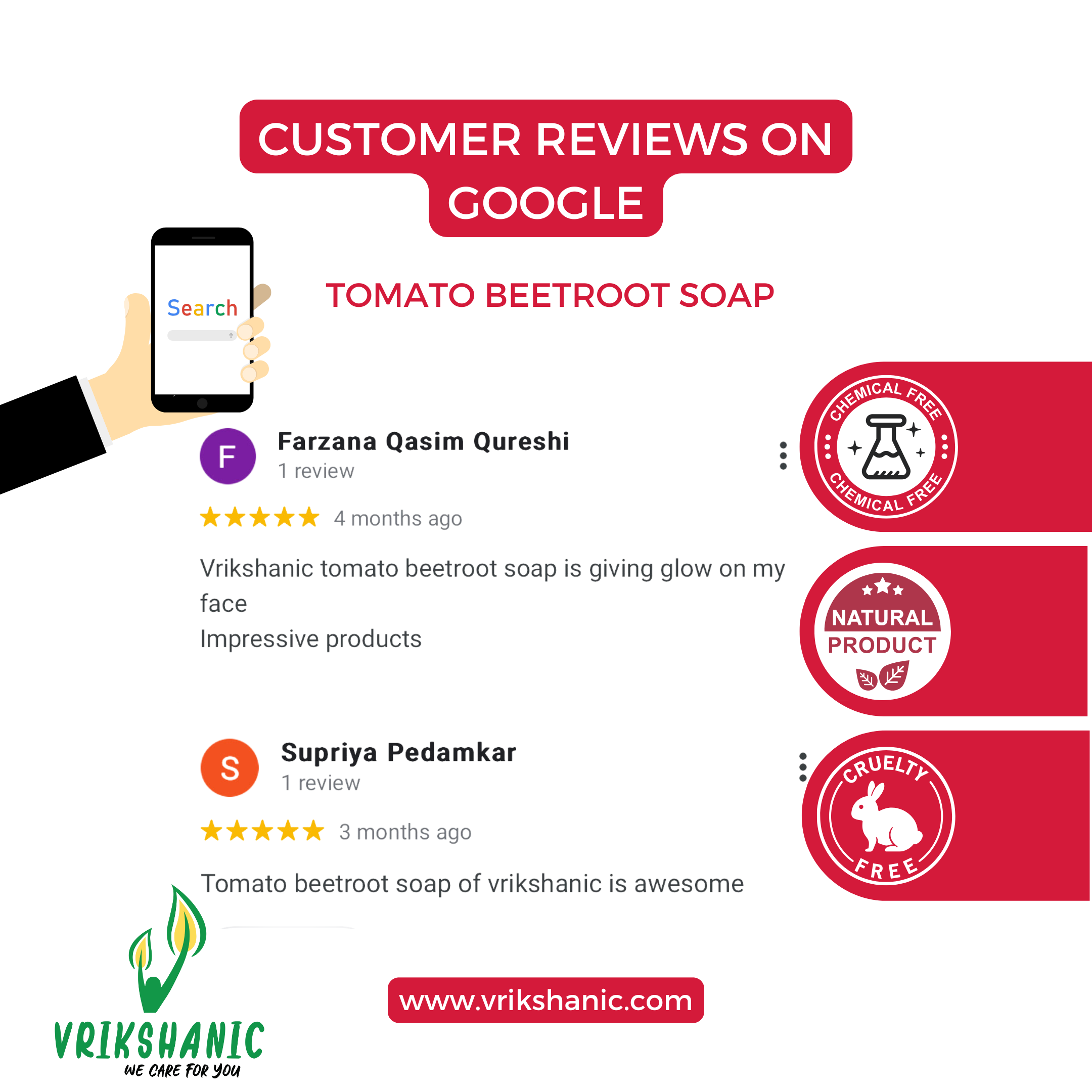 Tomato & Beetroot Soap