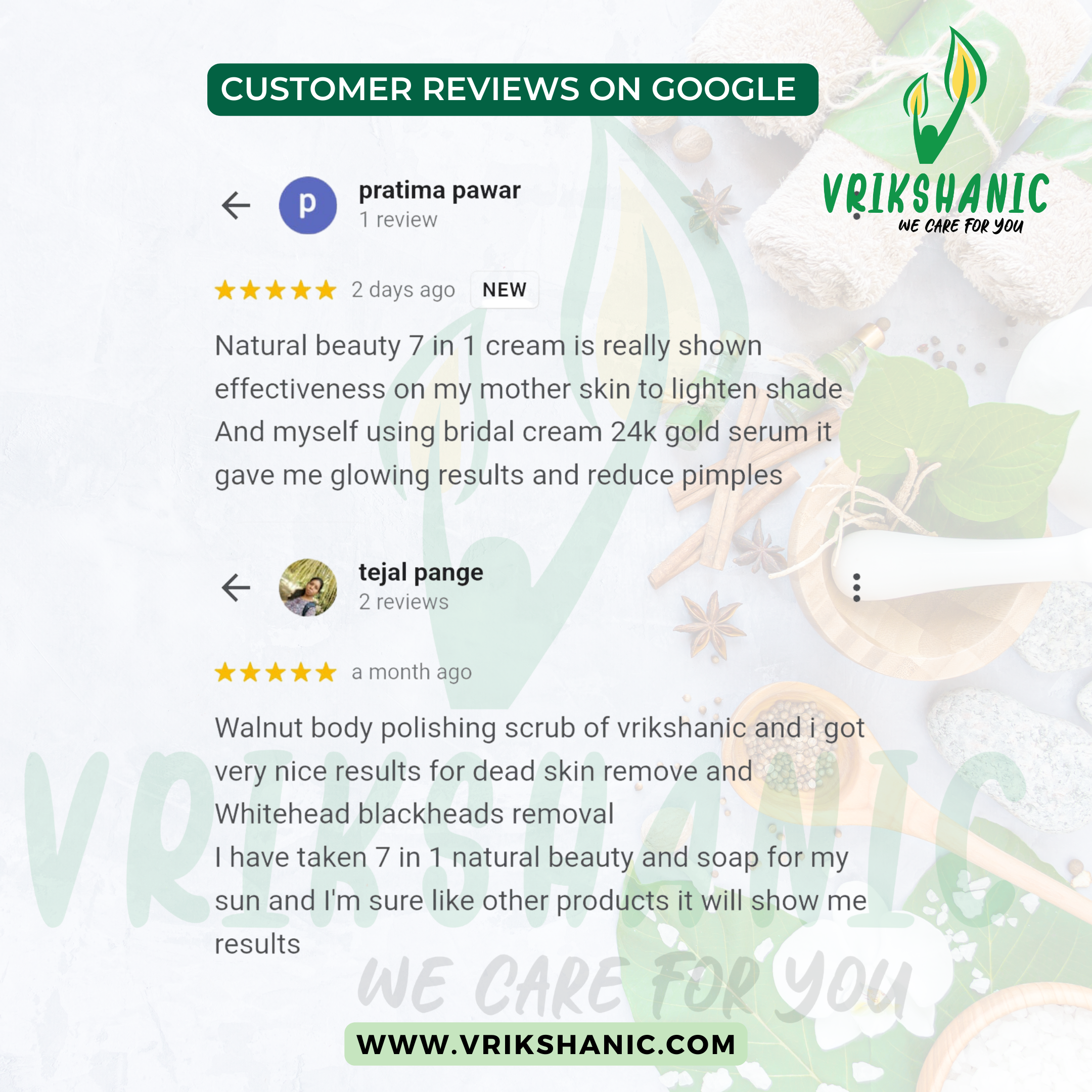 Natural Beauty Cream