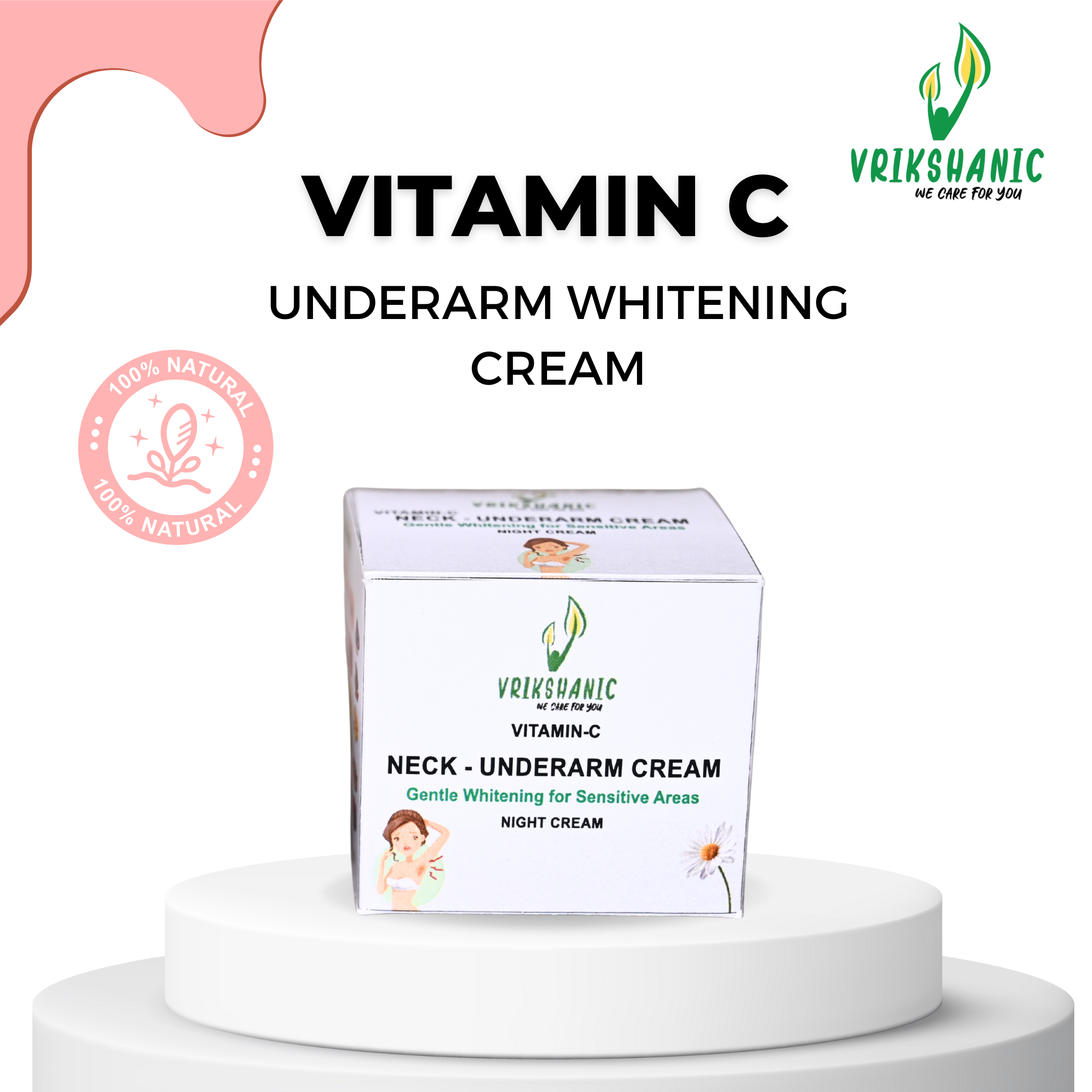 VITAMIN-C UNDERARM WHITENING CREAM