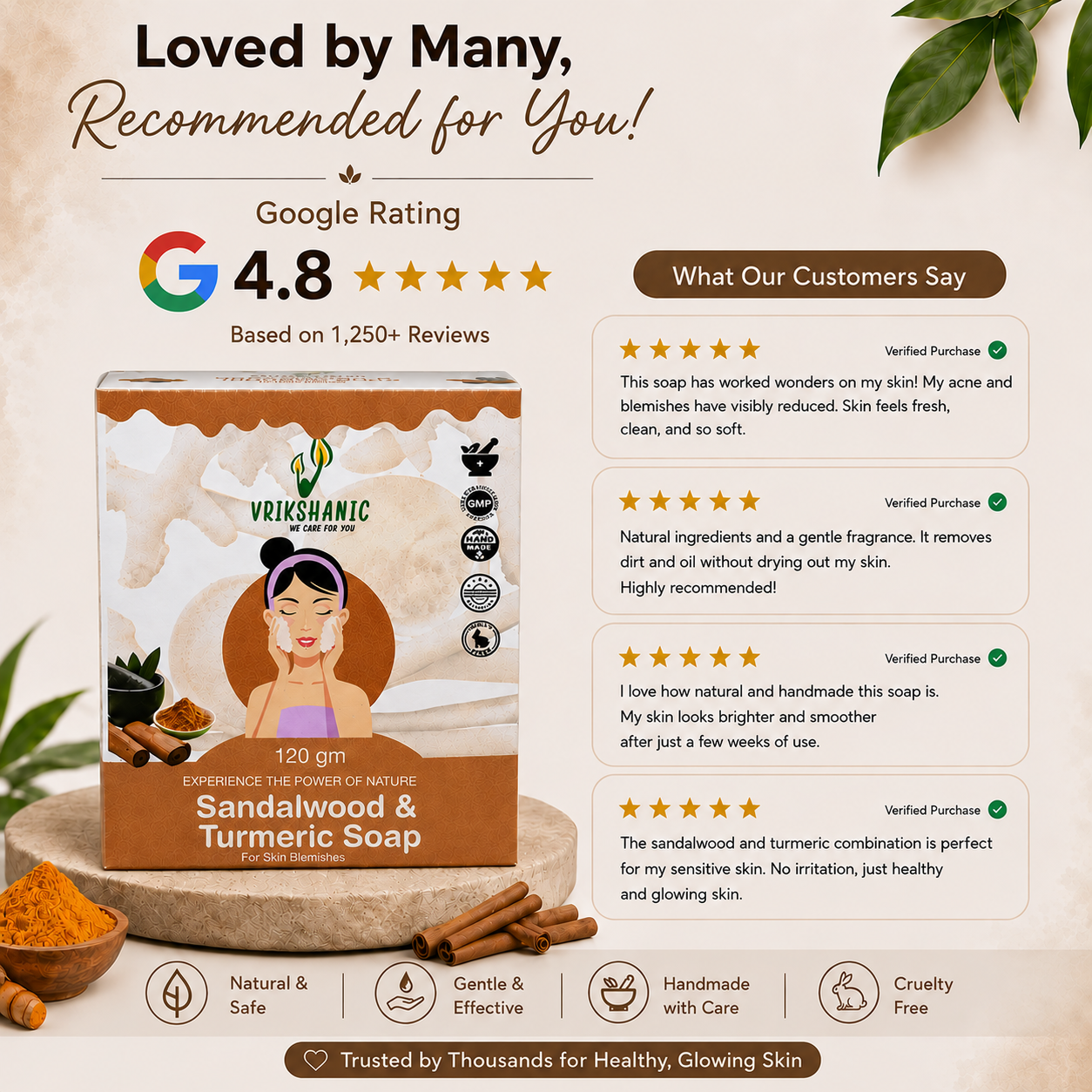 Sandalwood-Turmeric Soap