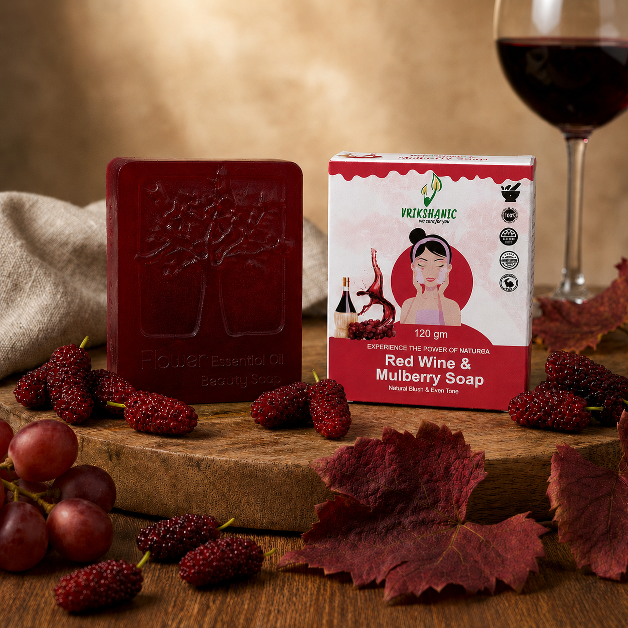 RED WINE & MULBERRY SOAP