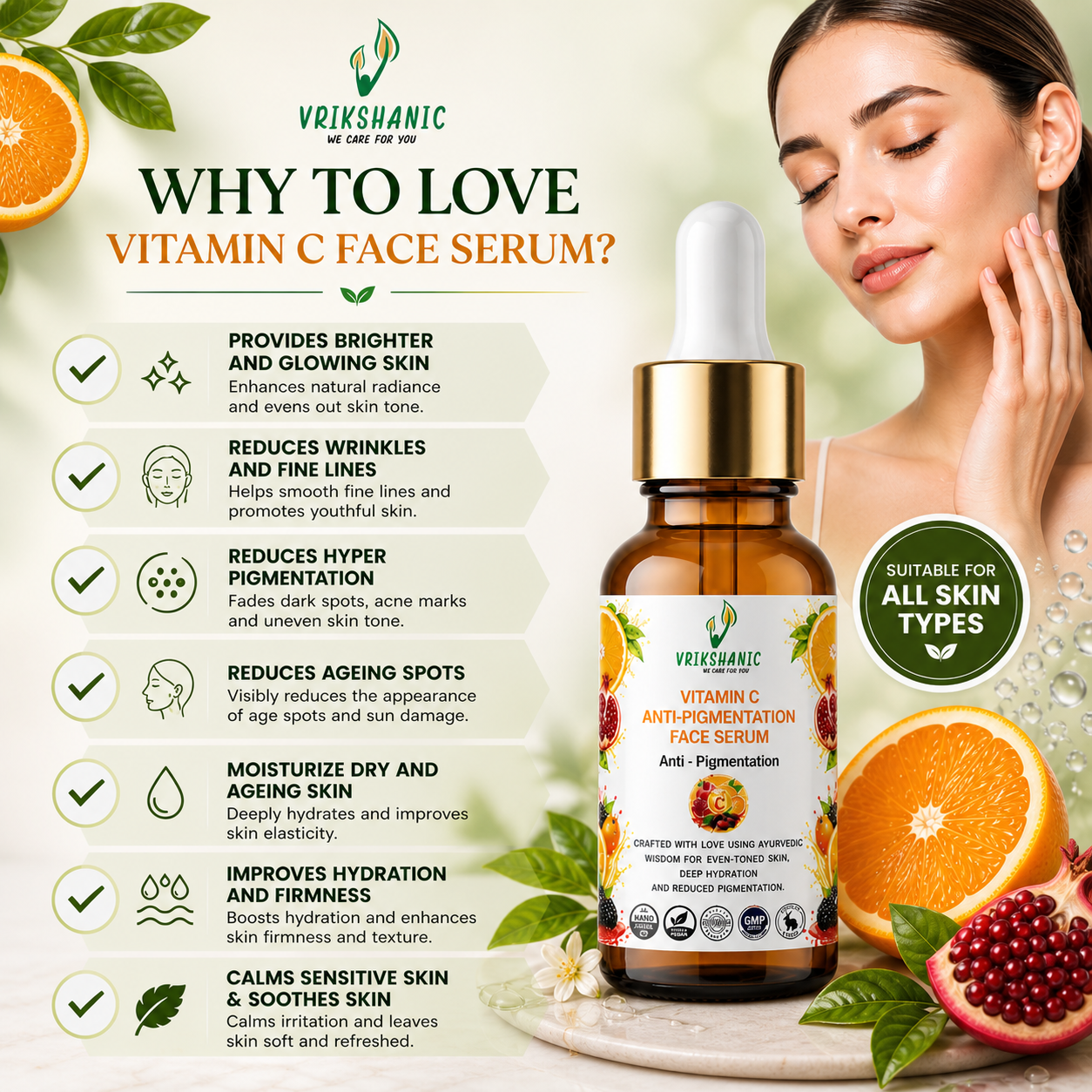 Vitamin C  Anti - Pigmentation Face Serum
