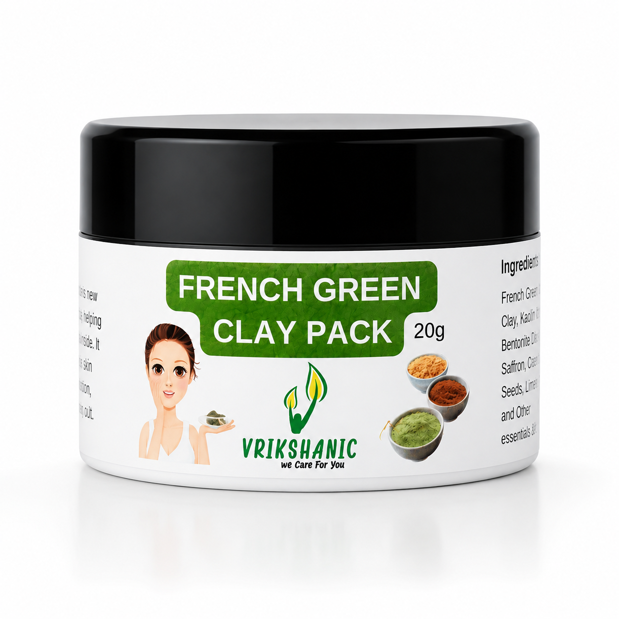 French Green Clay pack