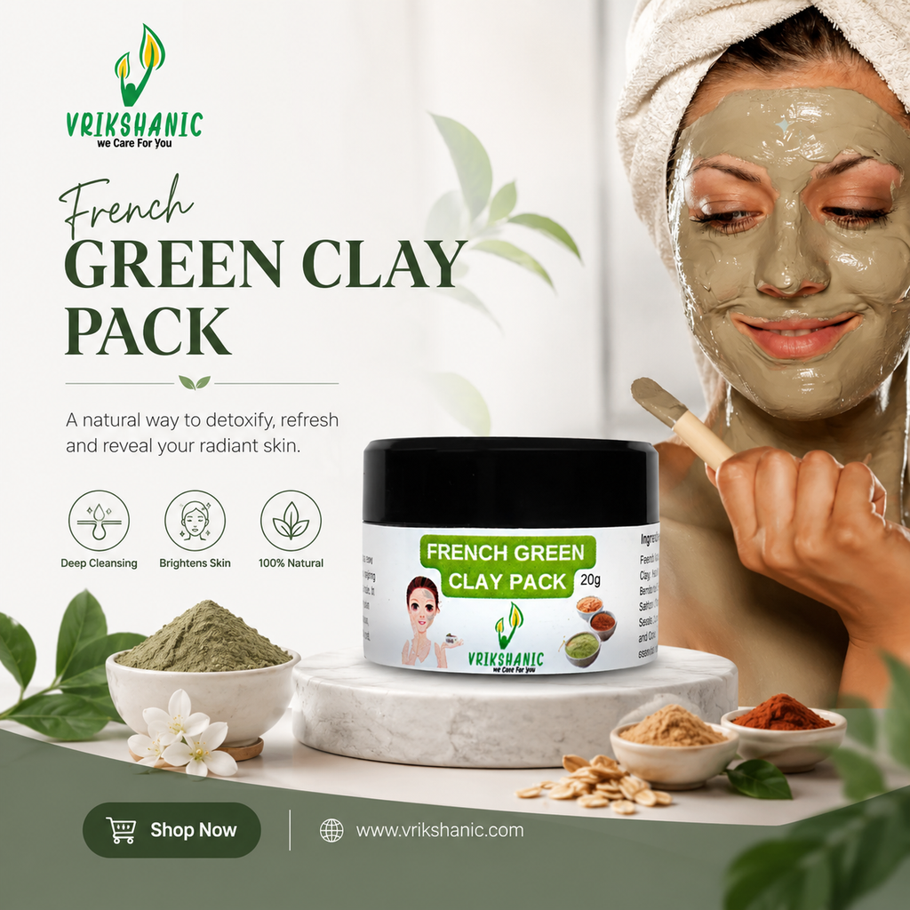 French Green Clay pack