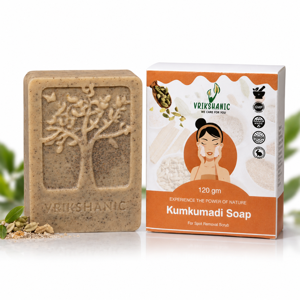 Kumkumadi Spot Removal Scrub Soap