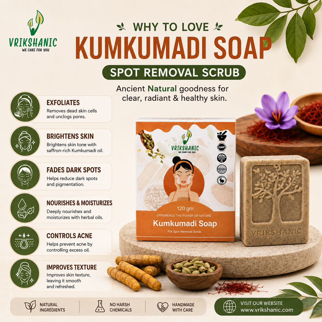 Kumkumadi Spot Removal Scrub Soap