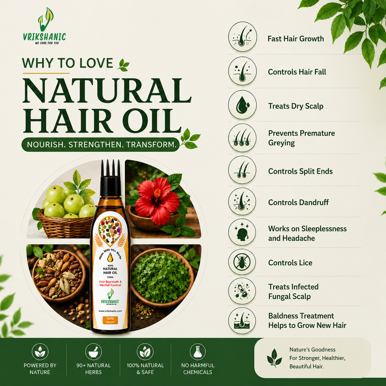 All in one Natural Hair Oil