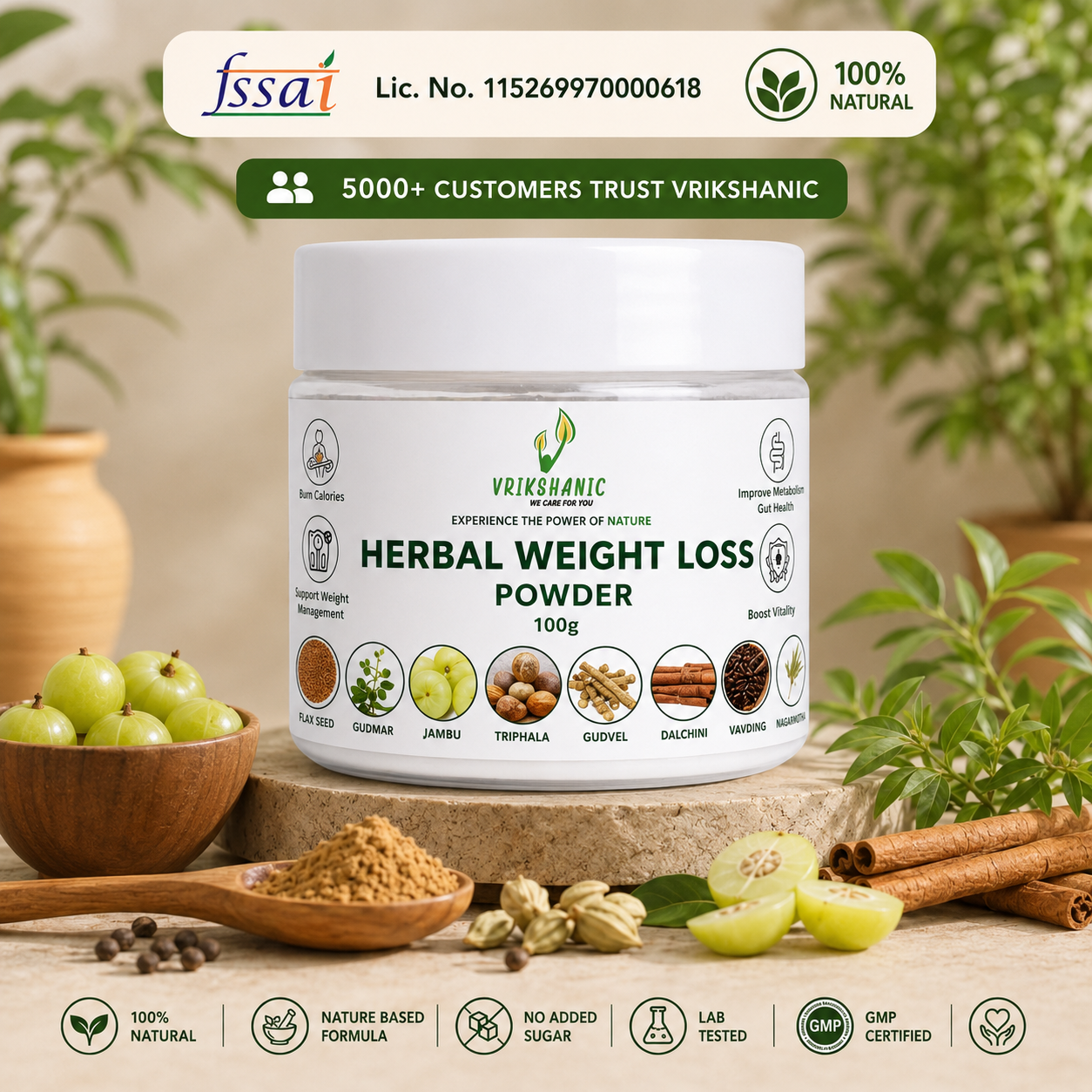 Natural Weight Loss Powder