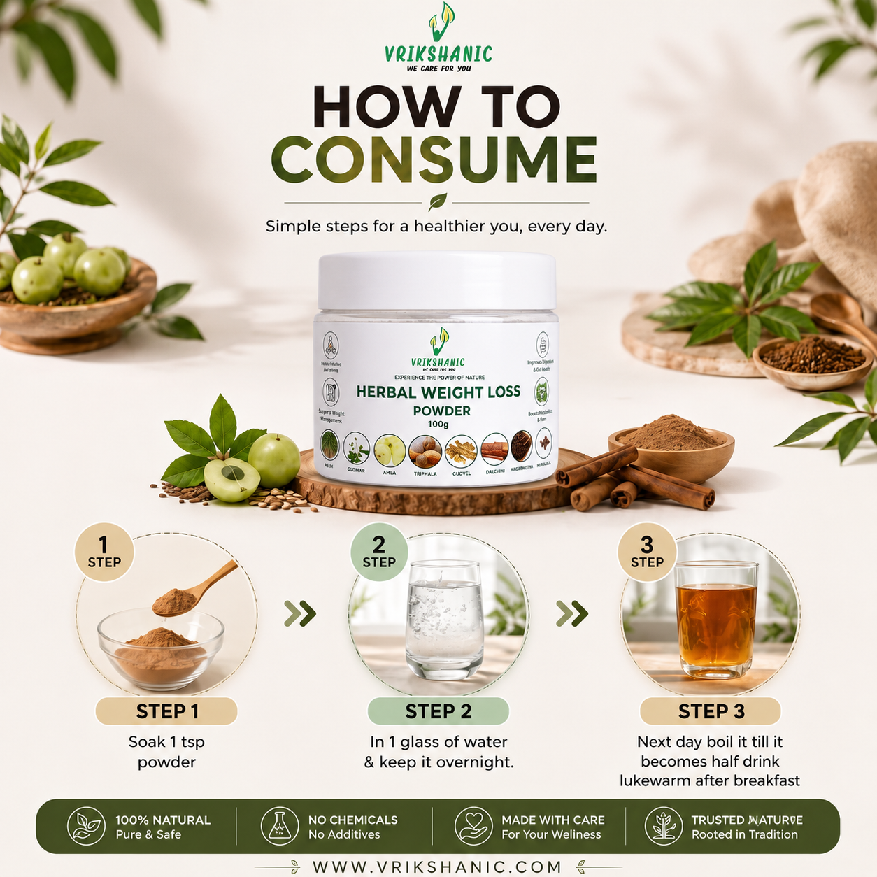 Natural Weight Loss Powder