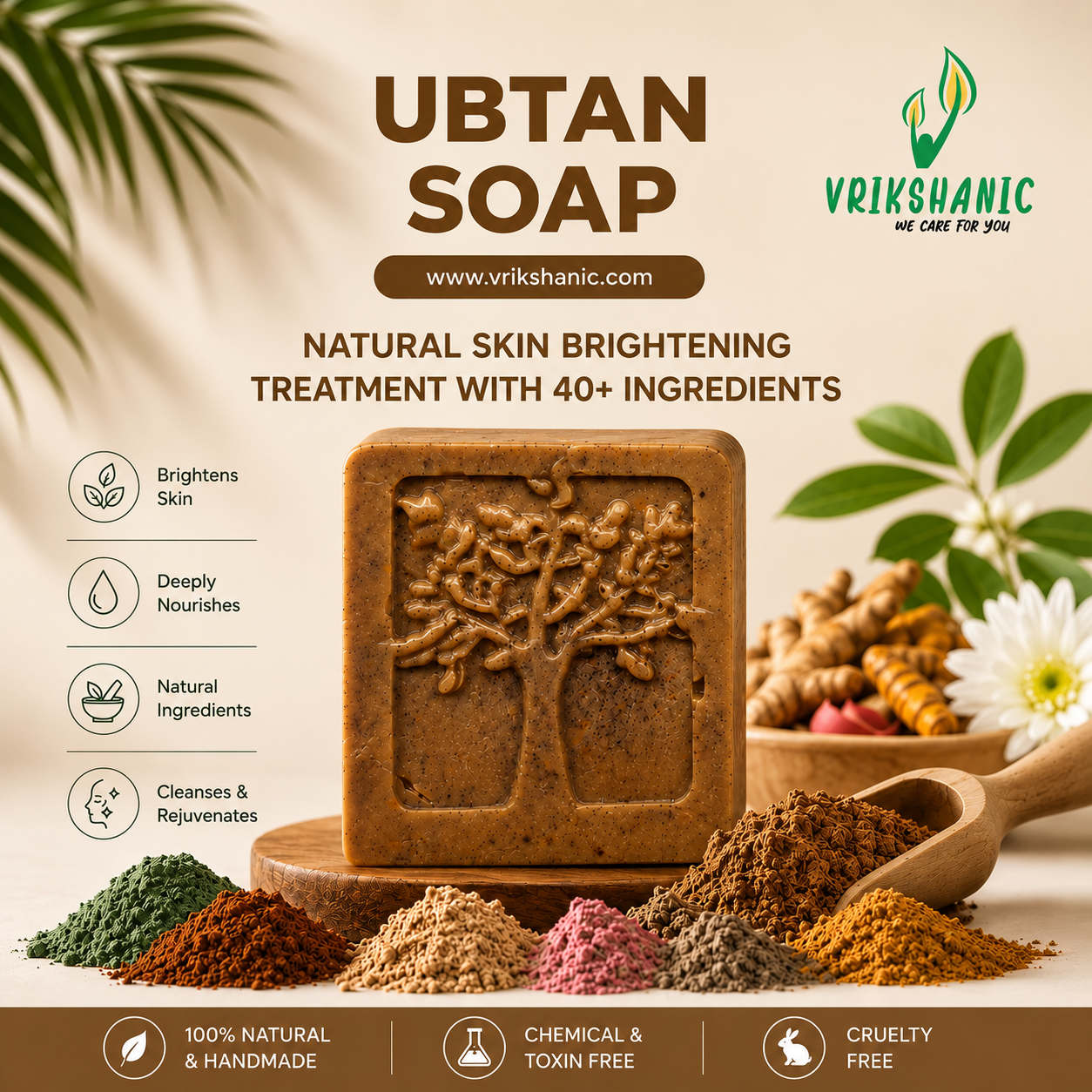Ubtan Brightening Soap