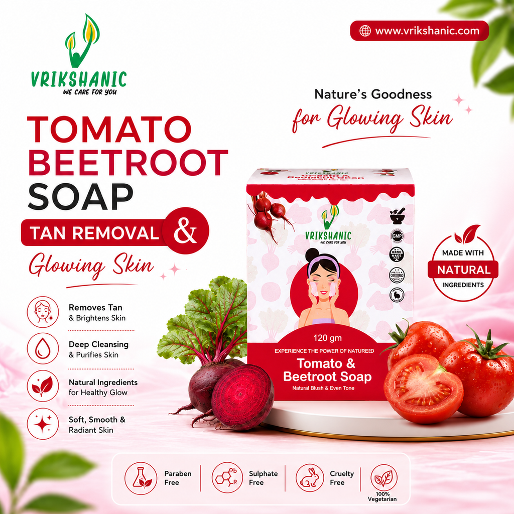 Tomato & Beetroot Soap