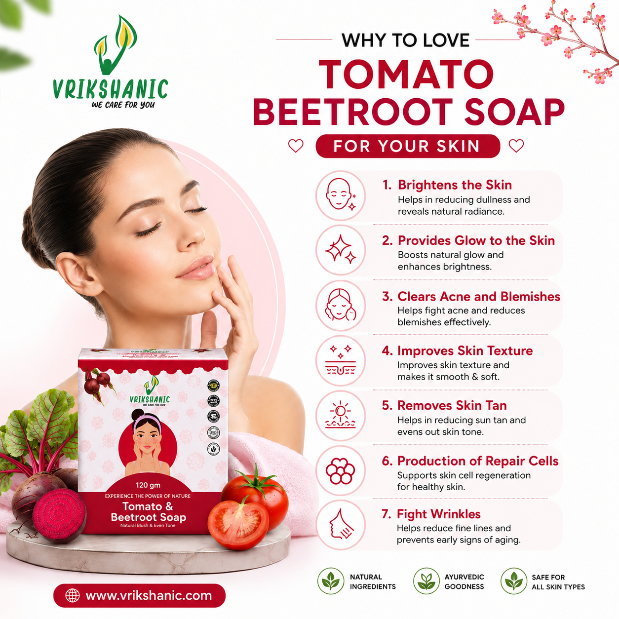 Tomato & Beetroot Soap