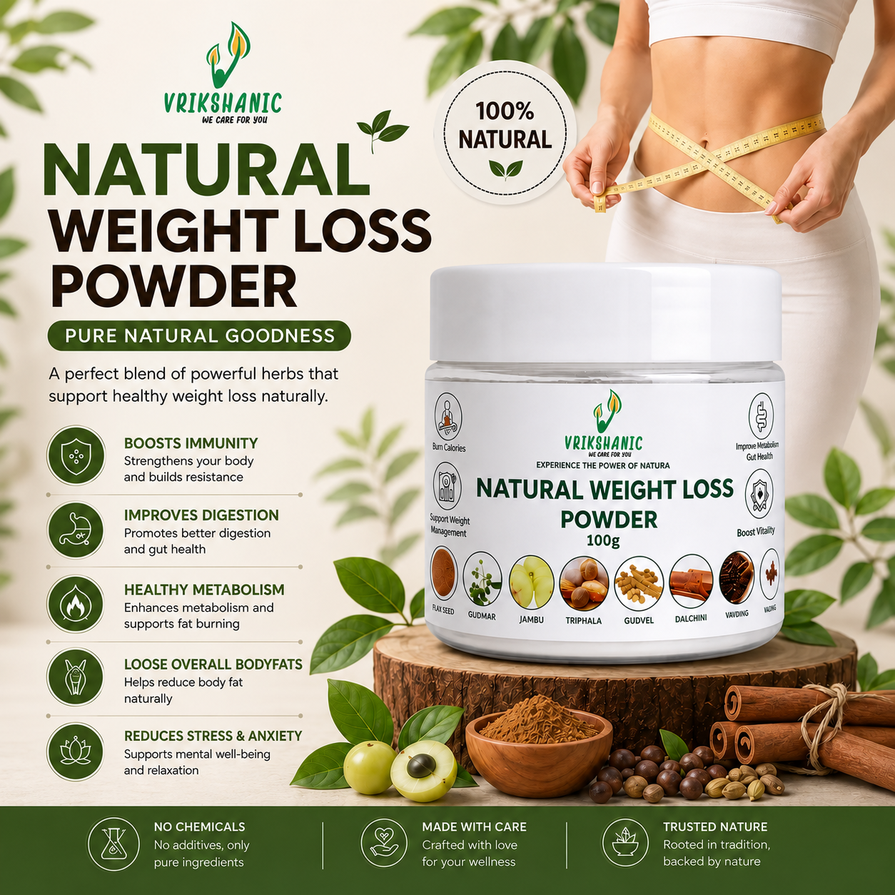 Natural Weight Loss Powder