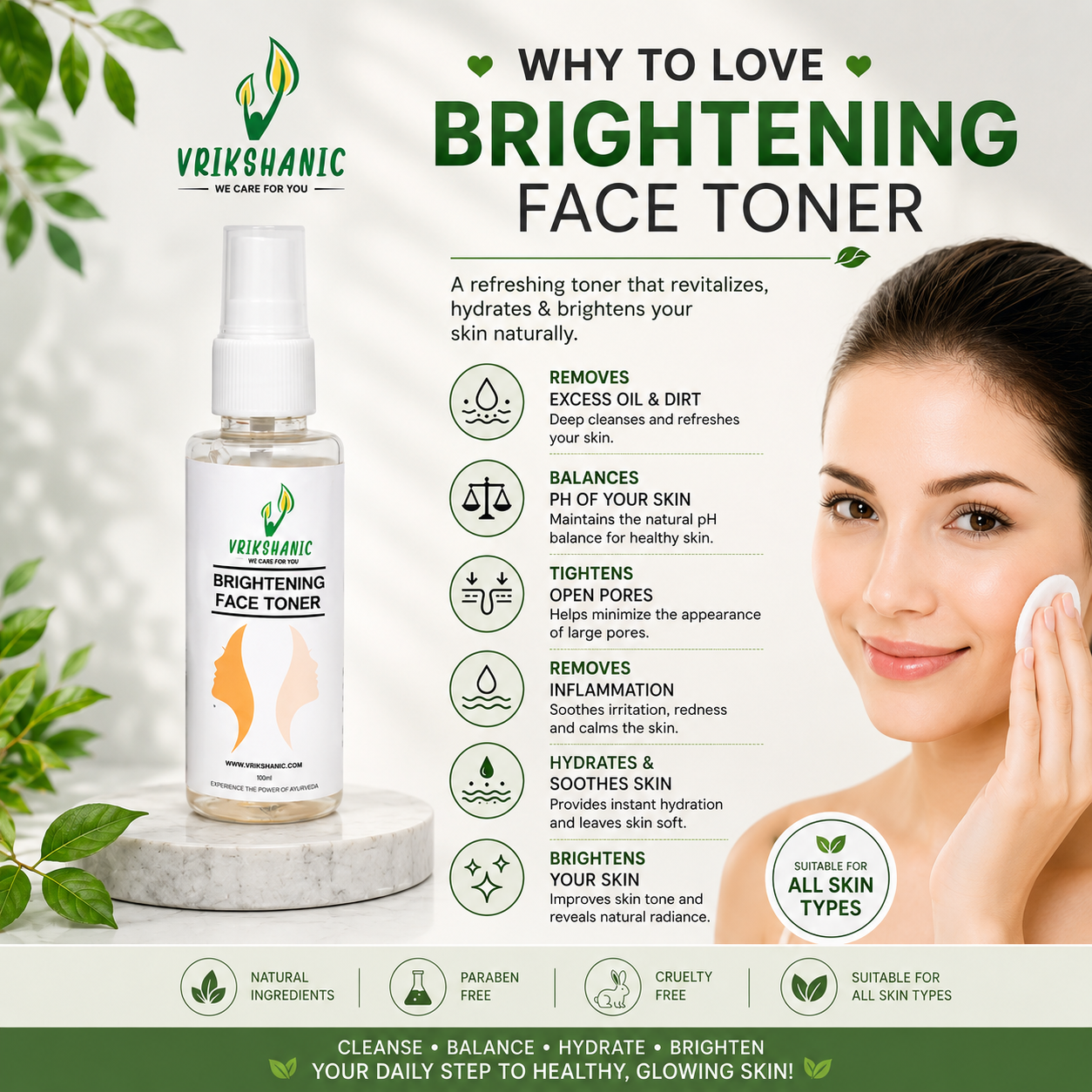 Brightening Face Toner