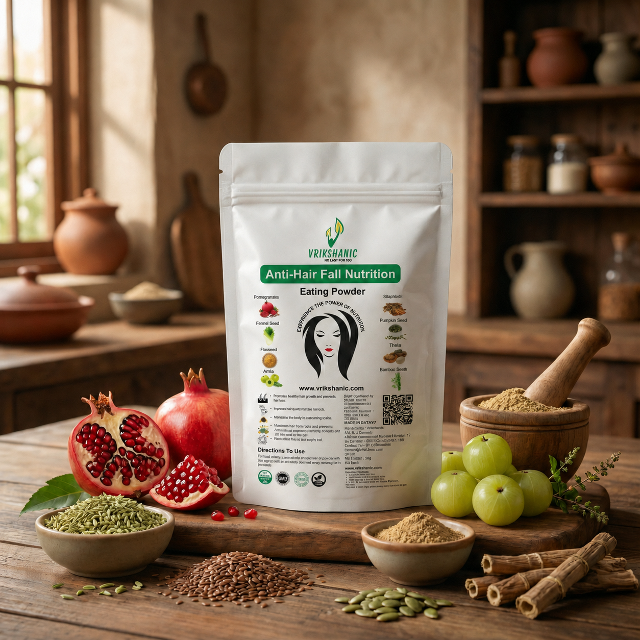 Anti-Hair Fall Nutrition