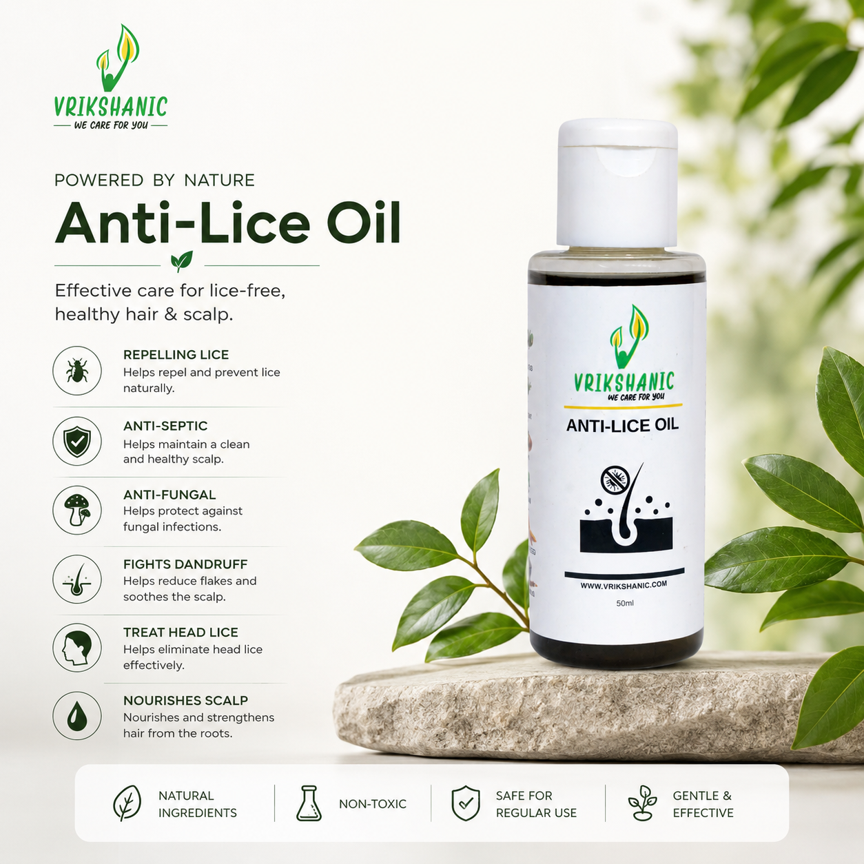 Anti-Lice oil