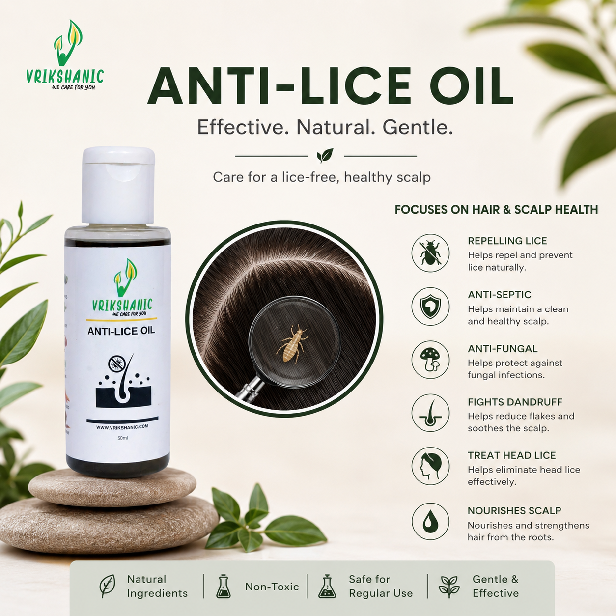 Anti-Lice oil