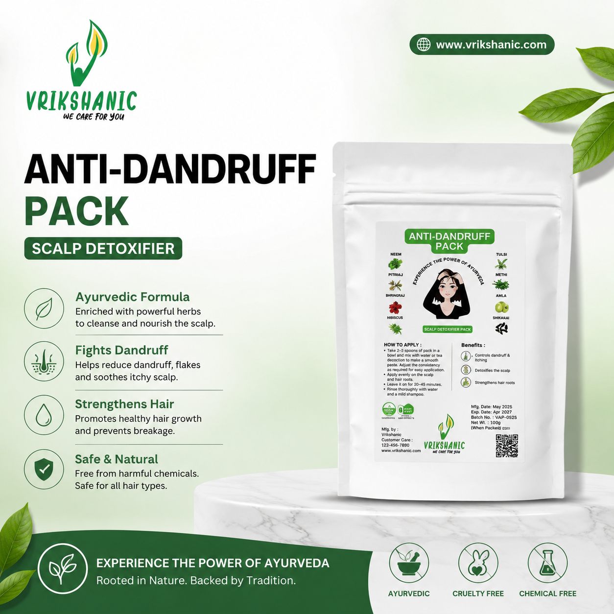 Anti-Dandruff Pack
