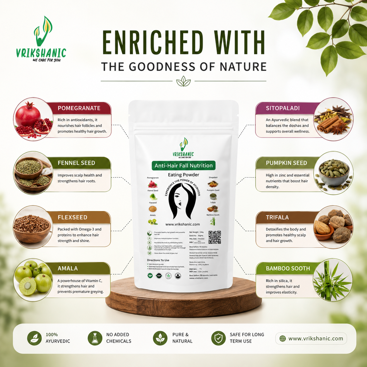 Anti-Hair Fall Nutrition