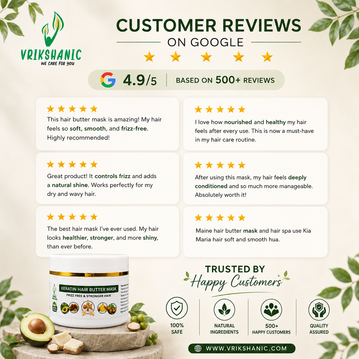 Keratin Hair Butter Mask