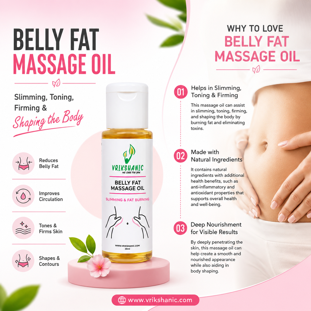 Belly Fat Massage Oil