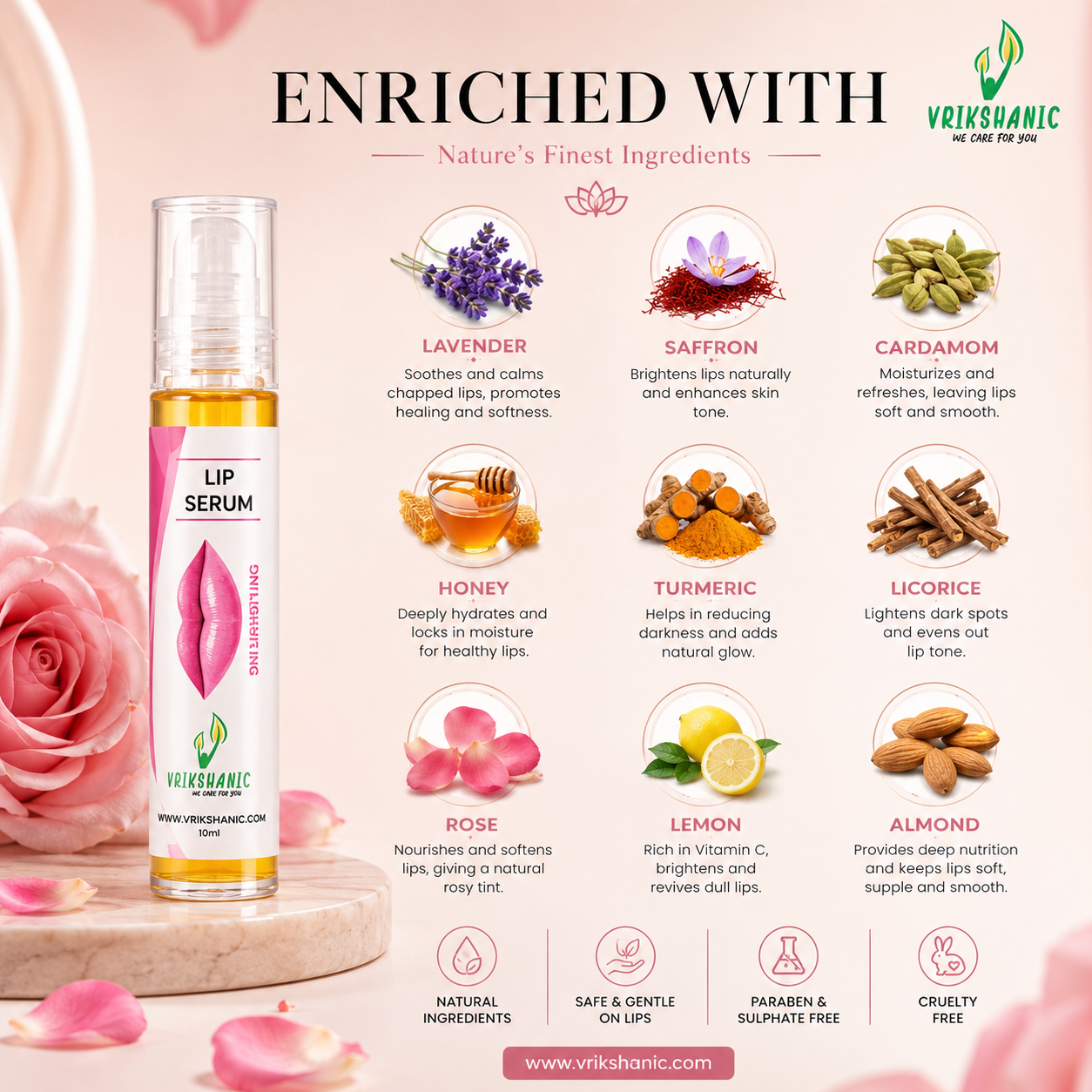 Lip Serum - Vrikshanic