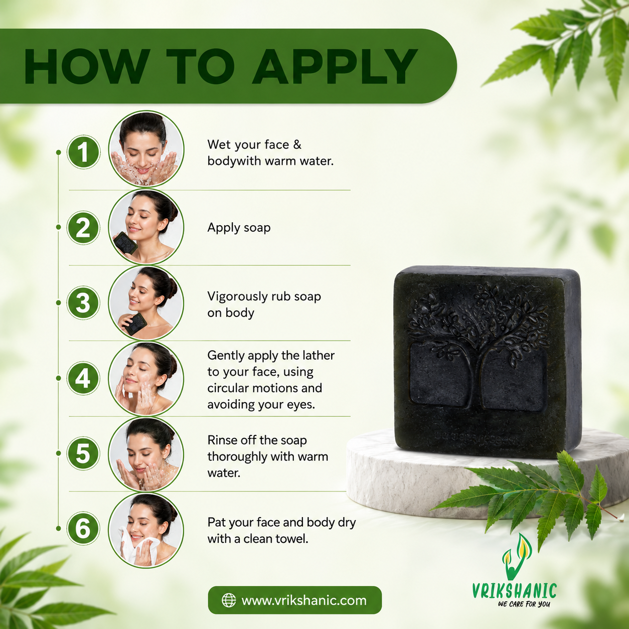Neem Tulsi & Tea Tree Soap
