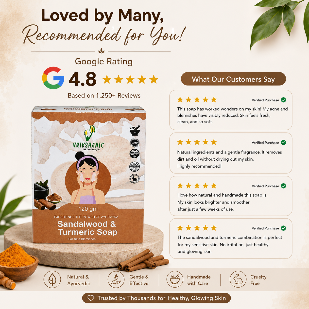 Sandalwood-Turmeric Soap