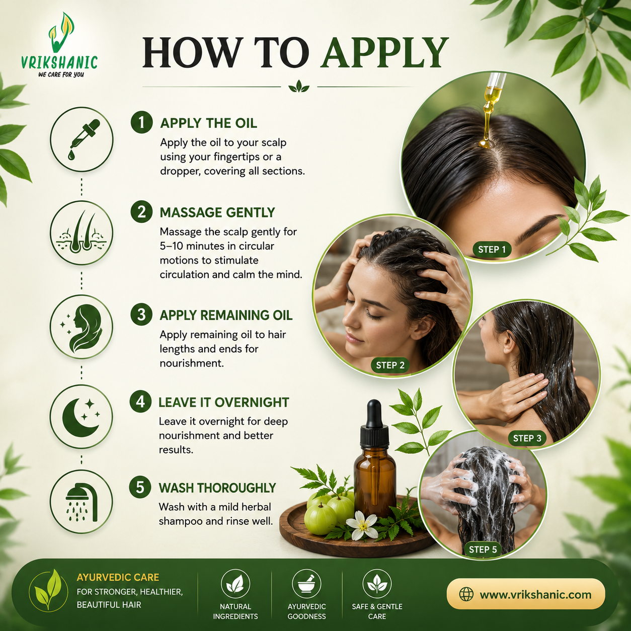 All in one Ayurvedic Hair Oil