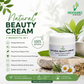 Natural Beauty Cream with 7 benefits, 100% natural, cruelty-free, paraben & sulfate free, pure herbal ingredients