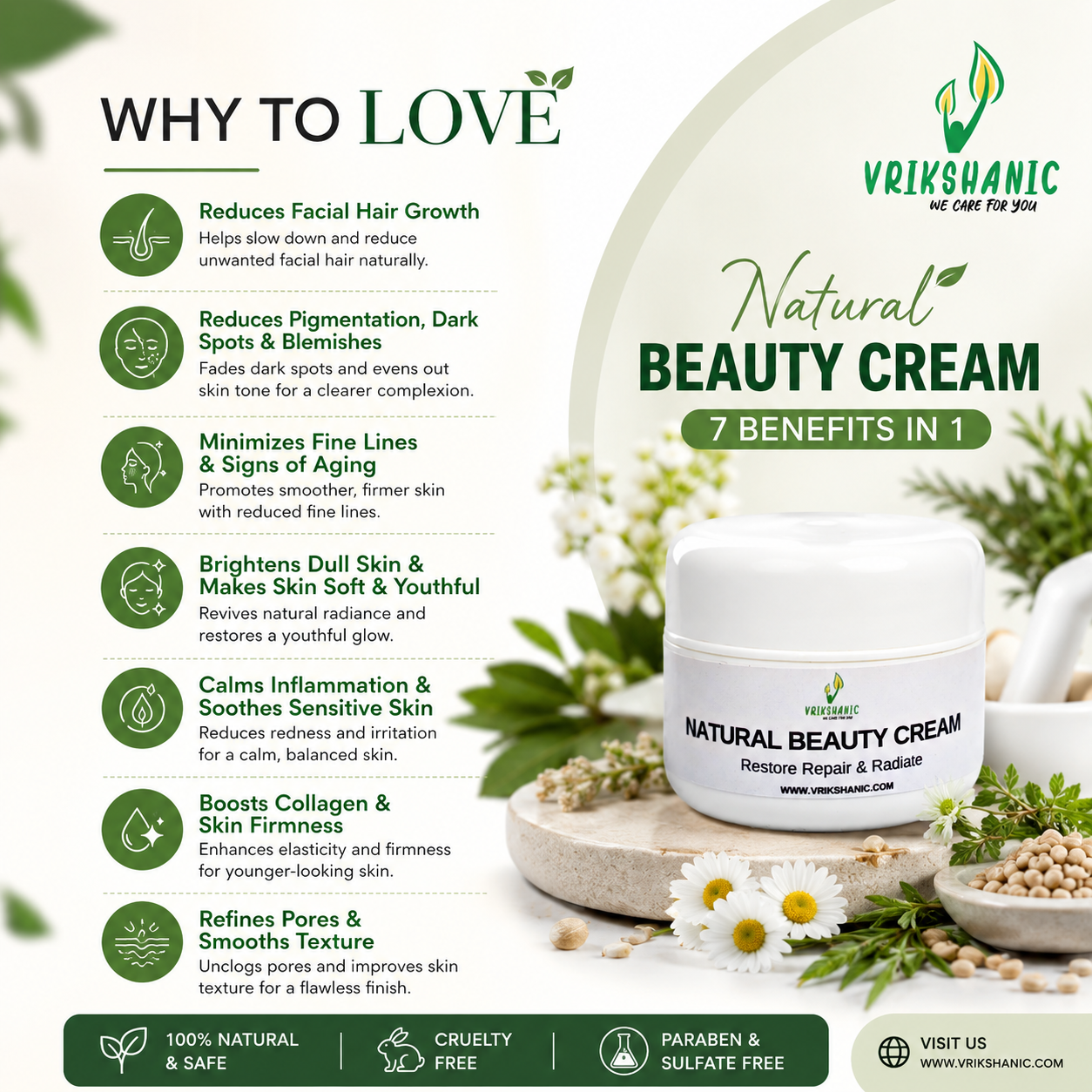 Natural Beauty Cream