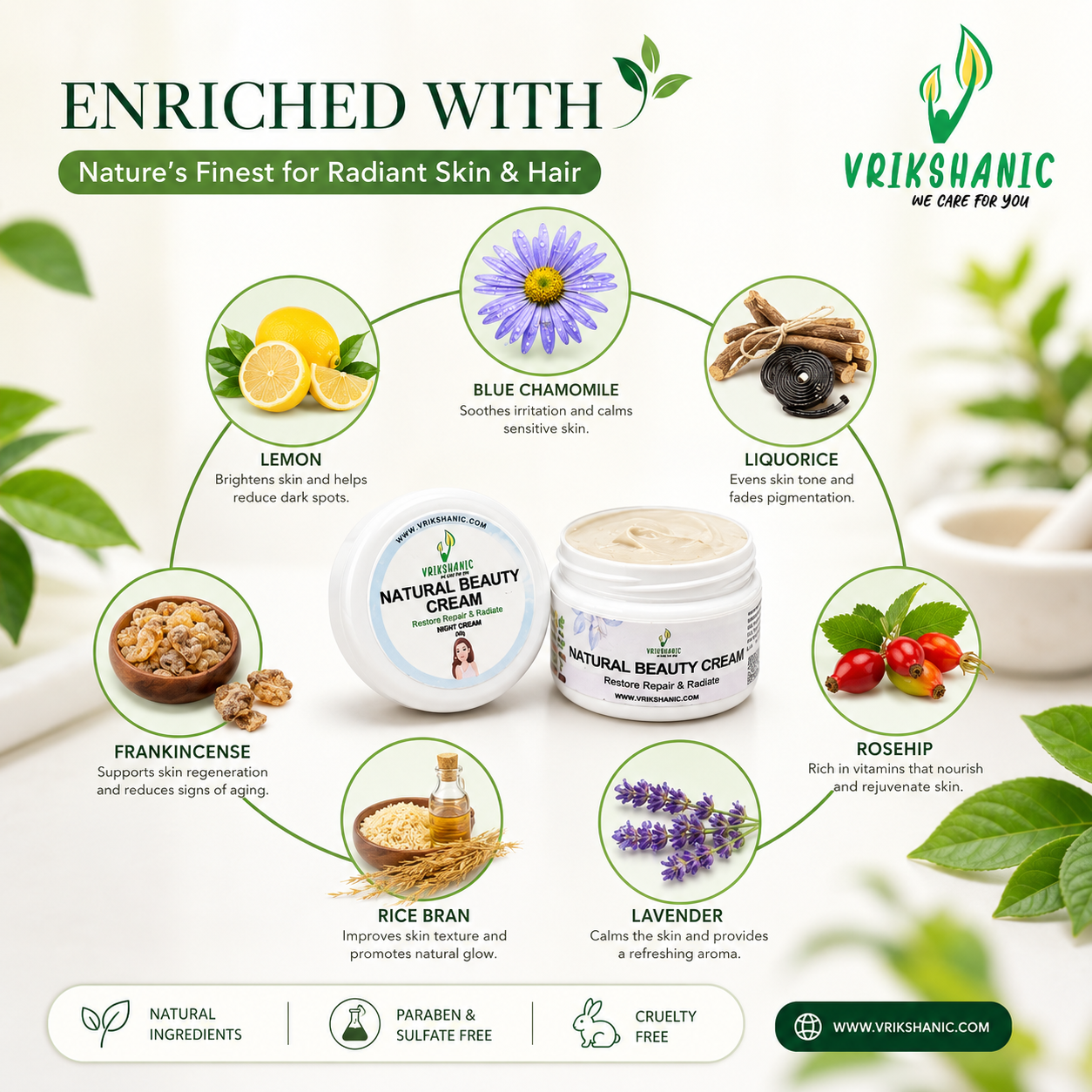Natural Beauty Cream