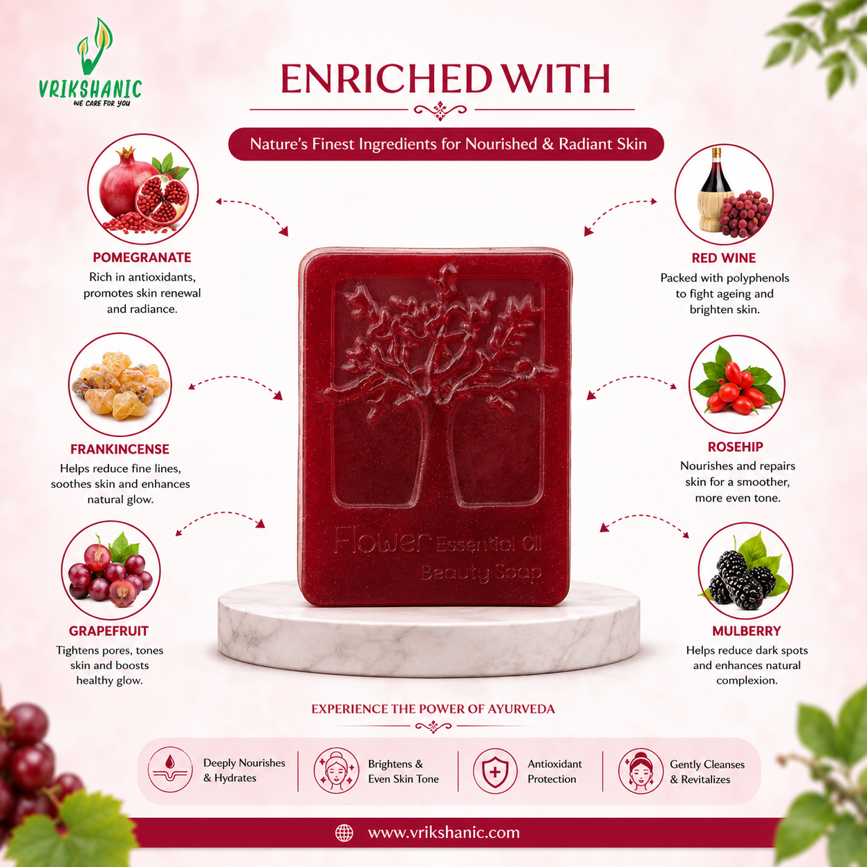 RED WINE & MULBERRY SOAP